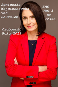 Agnieszka Wojciechowska van Heukelom OSOBOWOŚC ROKU 2019