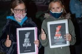 strajk kobiet dzieci wojna