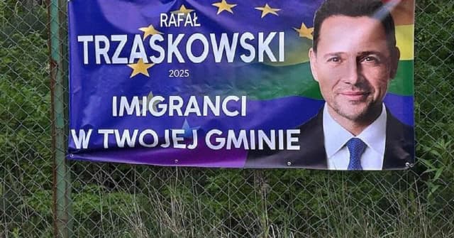 Kontrowersyjny plakat Trzaskowskiego i co łyso – reakcje i znaczenie Kontrowersyjny plakat Trzaskowskiego i co łyso – reakcje i znaczenie